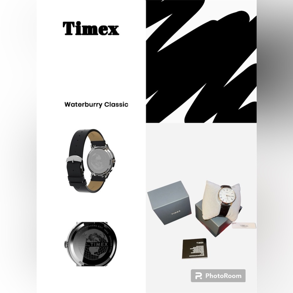 Waterbury Classic 40mm Leather Strap‎ Watch
